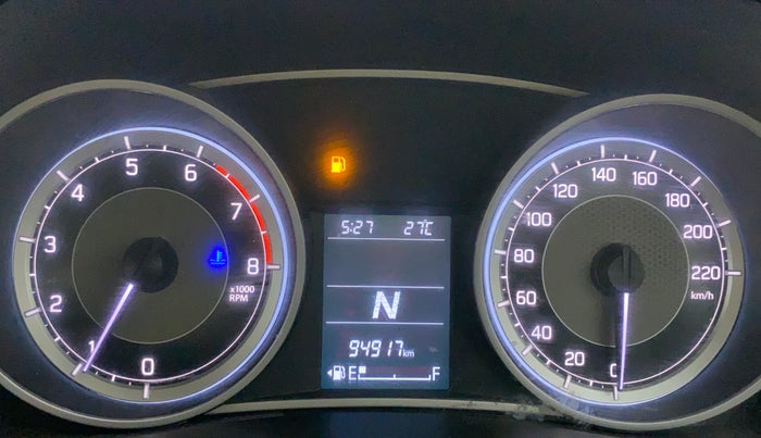 2018 Maruti Dzire VXI AMT, CNG, Automatic, 96,045 km, Odometer Image