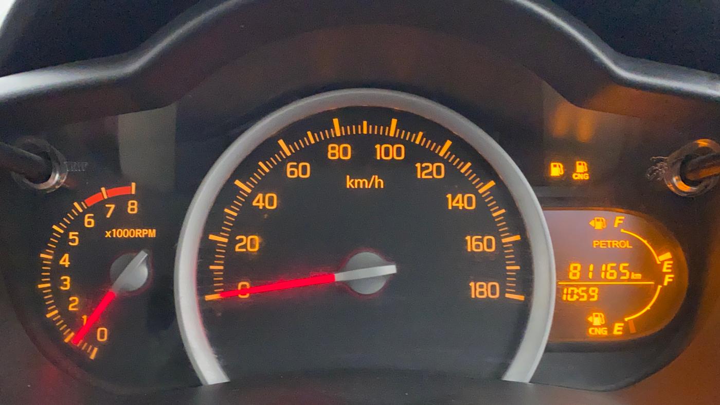 2019 Maruti Celerio VXI CNG D, CNG, Manual, 81,156 km, Odometer Image