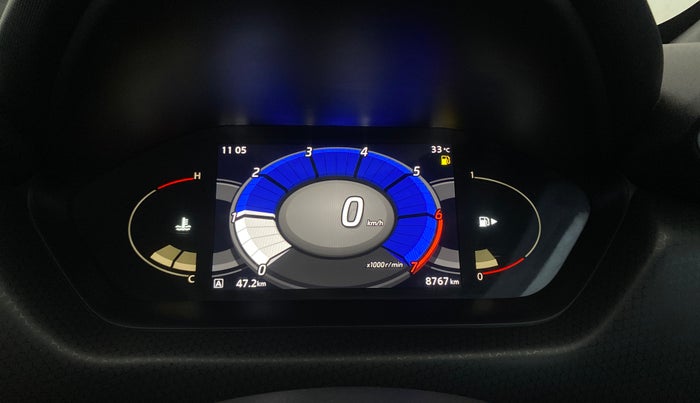 2023 Nissan MAGNITE XV PREMIUM, CNG, Manual, 8,767 km, Odometer Image