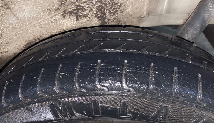 2018 Maruti Wagon R 1.0 VXI, Petrol, Manual, 38,213 km, Left Rear Tyre Tread