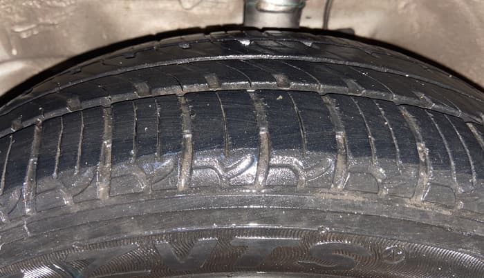 2018 Maruti Wagon R 1.0 VXI, Petrol, Manual, 38,213 km, Left Front Tyre Tread