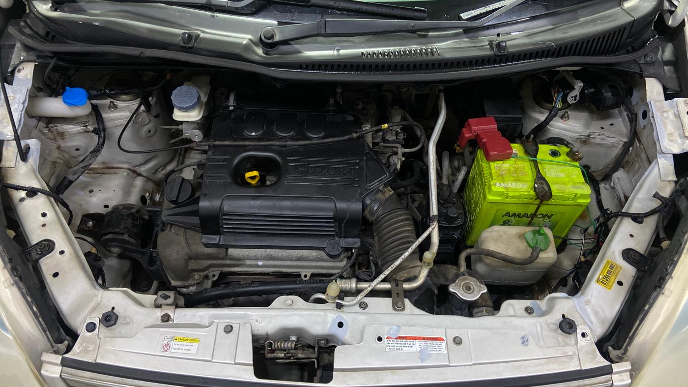 2018 Maruti Wagon R 1.0 VXI, Petrol, Manual, 38,213 km, Engine View