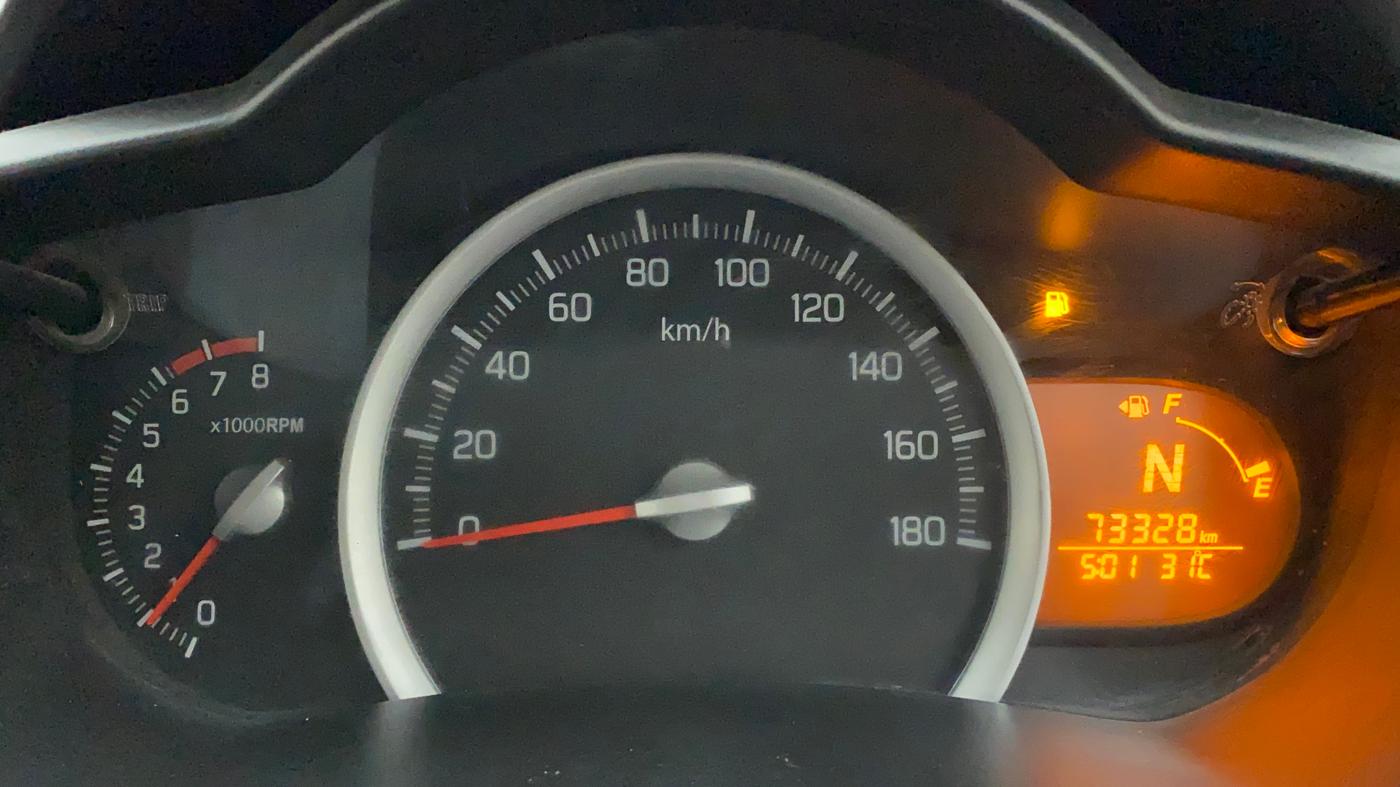 2016 Maruti Celerio ZXI AMT (O), Petrol, Automatic, 73,328 km, Odometer Image