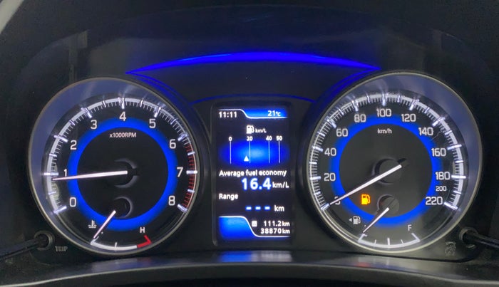 2020 Maruti Baleno ZETA PETROL 1.2, Petrol, Manual, 38,823 km, Odometer Image