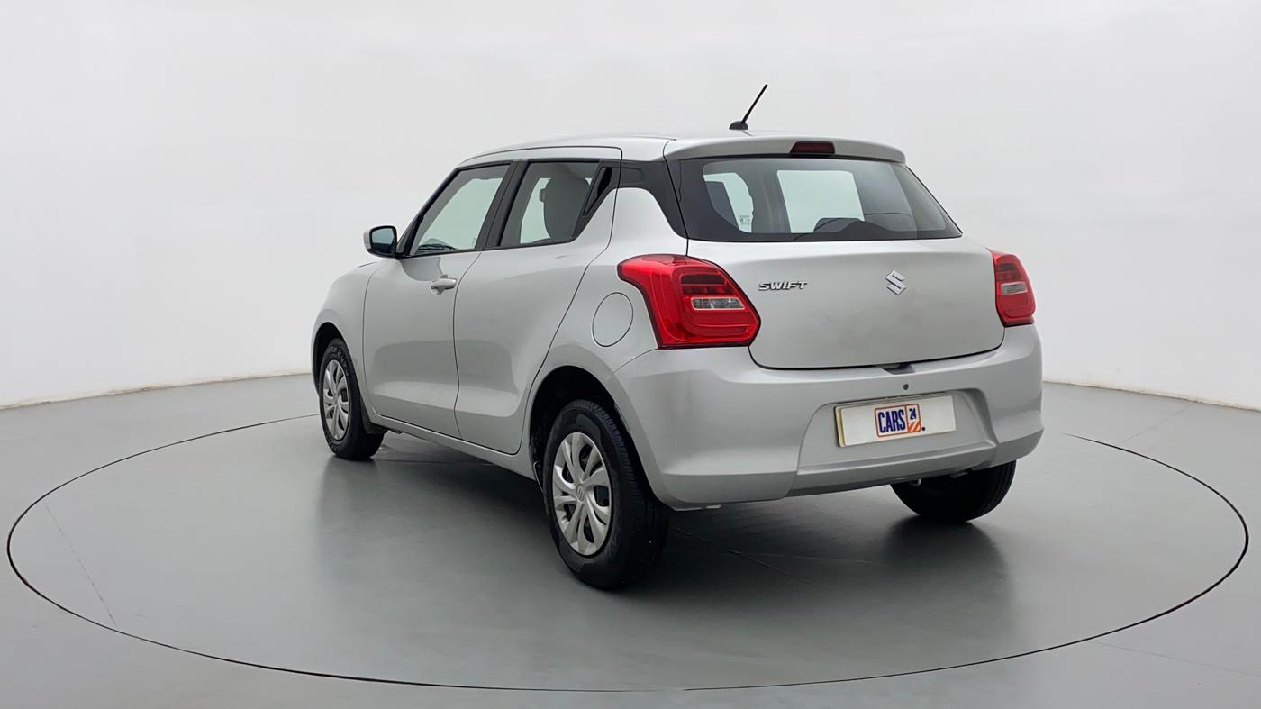 2018 Maruti Swift VXI AMT D, Petrol, Automatic, 82,496 km, Left Back Diagonal