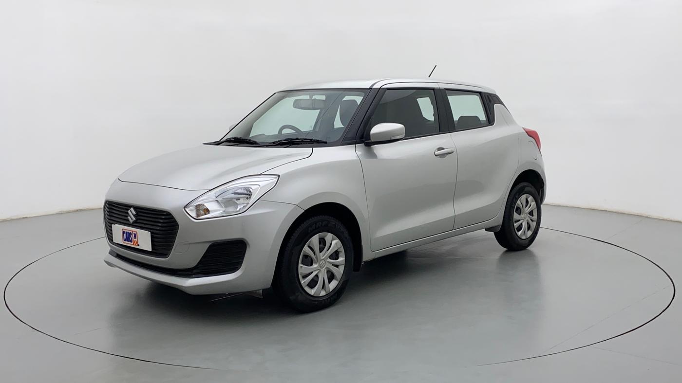 2018 Maruti Swift VXI AMT D, Petrol, Automatic, 82,496 km, Left Front Diagonal