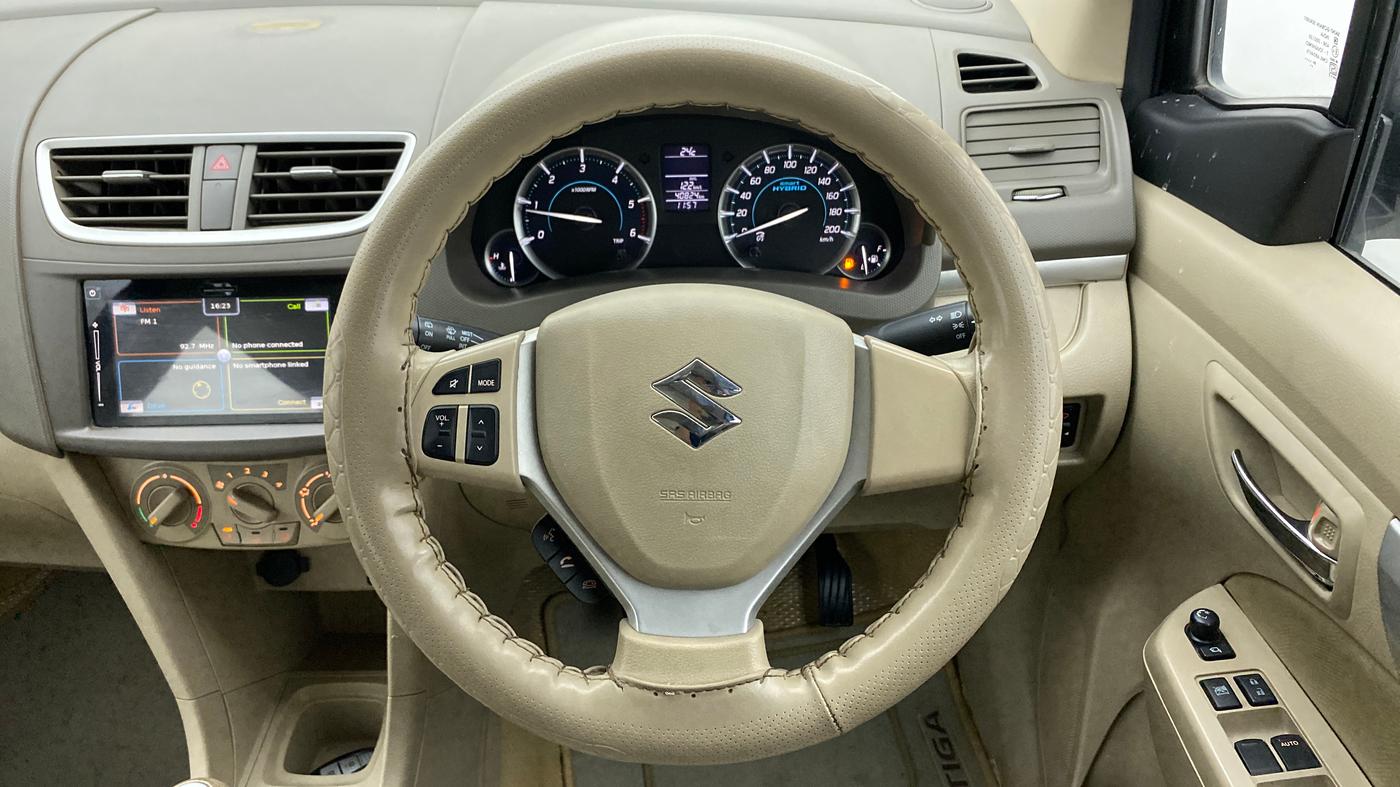 2017 Maruti Ertiga ZDI PLUS SHVS, Diesel, Manual, 40,876 km, Steering Wheel Close Up