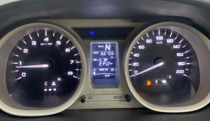 2017 Tata Tiago XTA PETROL, Petrol, Automatic, 66,664 km, Odometer Image