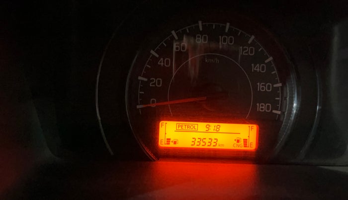 2019 Maruti New Wagon-R LXI CNG (O) 1.0, CNG, Manual, 33,532 km, Odometer Image