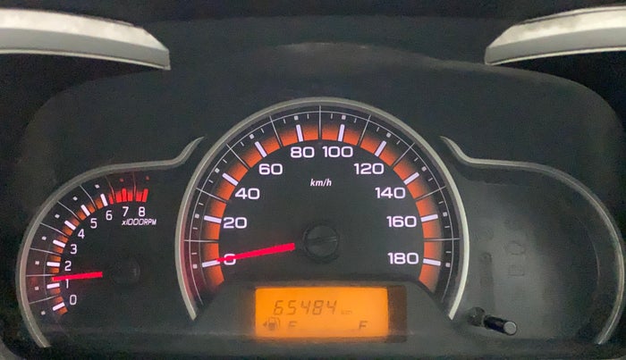 2016 Maruti Alto K10 VXI, Petrol, Manual, 65,574 km, Odometer Image