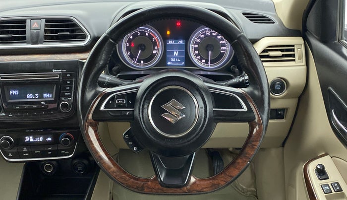 2018 Maruti Dzire ZXI AMT, Petrol, Automatic, 76,611 km, Steering Wheel Close Up