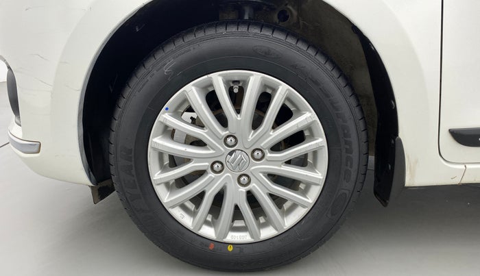2018 Maruti Dzire ZXI AMT, Petrol, Automatic, 76,611 km, Left Front Wheel
