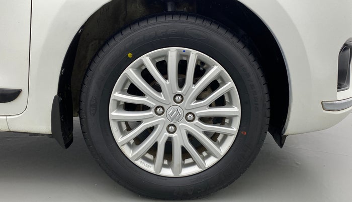 2018 Maruti Dzire ZXI AMT, Petrol, Automatic, 76,611 km, Right Front Wheel