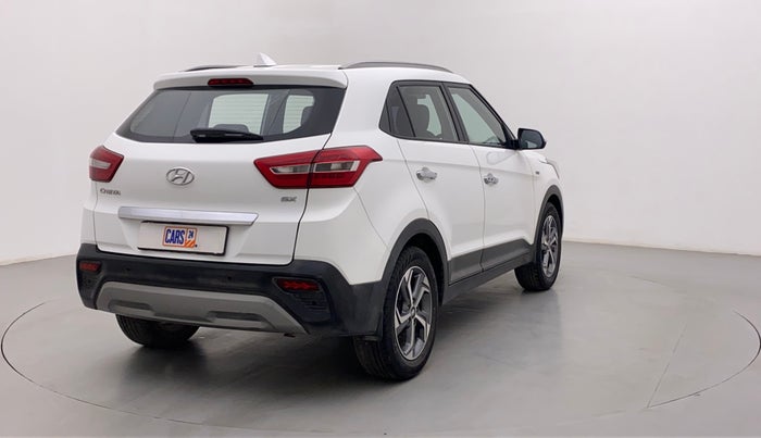 2019 Hyundai Creta SX AT 1.6 PETROL, CNG, Automatic, 48,494 km, Right Back Diagonal