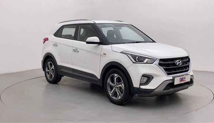 2019 Hyundai Creta SX AT 1.6 PETROL, CNG, Automatic, 48,494 km, Right Front Diagonal