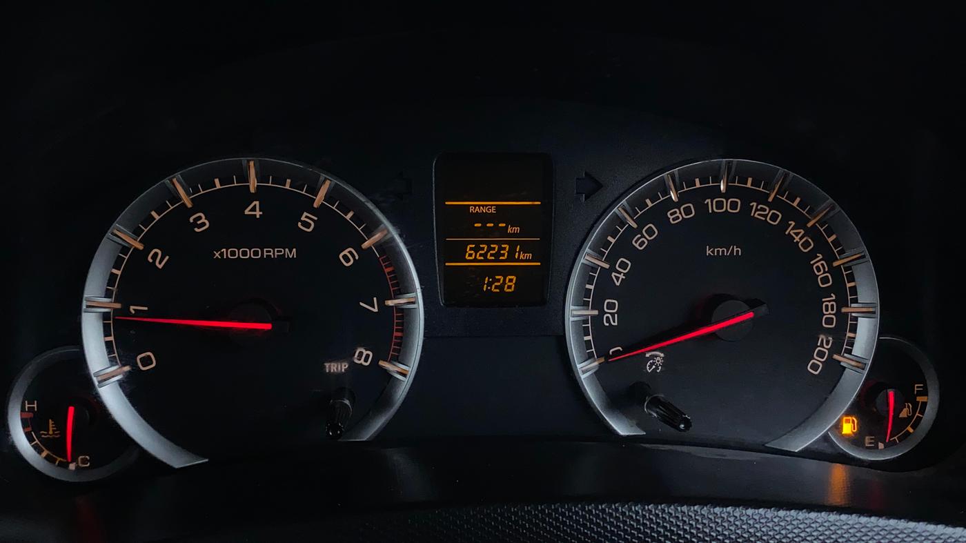 2017 Maruti Swift VXI, Petrol, Manual, 62,354 km, Odometer Image