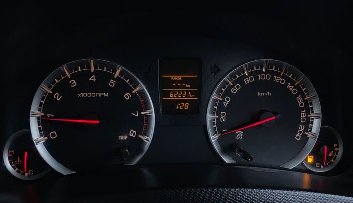 2017 Maruti Swift VXI, Petrol, Manual, 62,228 km, Odometer Image