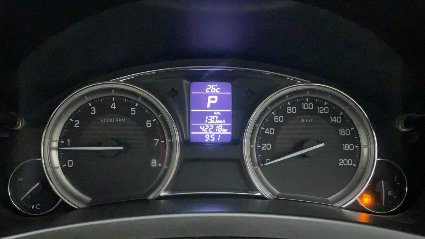 2017 Maruti Ciaz ZETA 1.4  AT PETROL, Petrol, Automatic, 42,218 km, Odometer Image
