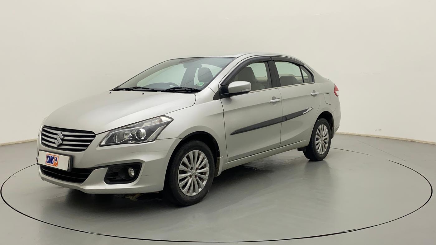2017 Maruti Ciaz ZETA 1.4  AT PETROL, Petrol, Automatic, 42,218 km, Left Front Diagonal