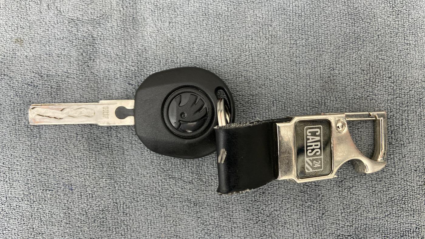 2020 Skoda Rapid ACTIVE 1.0 TSI, Petrol, Manual, 11,709 km, Key Close Up