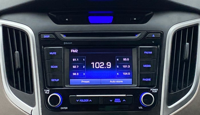 2018 Hyundai Creta 1.6 E + VTVT, Petrol, Manual, 19,767 km, Infotainment System