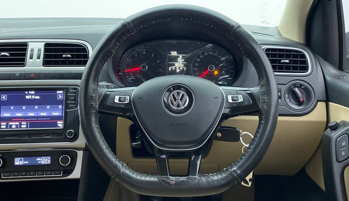 2018 Volkswagen Ameo HIGHLINE PLUS 1.0, Petrol, Manual, 9,087 km, Steering Wheel Close Up