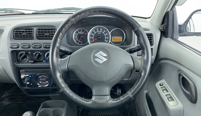 2014 Maruti Alto K10 VXI P, Petrol, Manual, 62,730 km, Steering Wheel Close Up