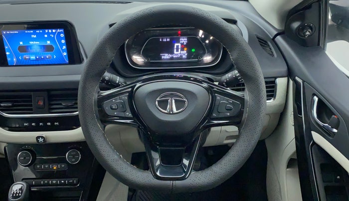 2022 Tata NEXON XZ PLUS (HS) DIESEL, Diesel, Manual, 34,507 km, Steering Wheel Close Up