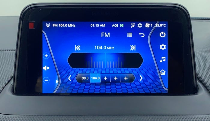 2022 Tata NEXON XZ PLUS (HS) DIESEL, Diesel, Manual, 34,507 km, Infotainment System