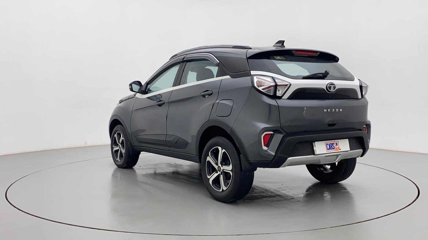 2022 Tata NEXON XZ PLUS (HS) DIESEL, Diesel, Manual, 34,507 km, Left Back Diagonal