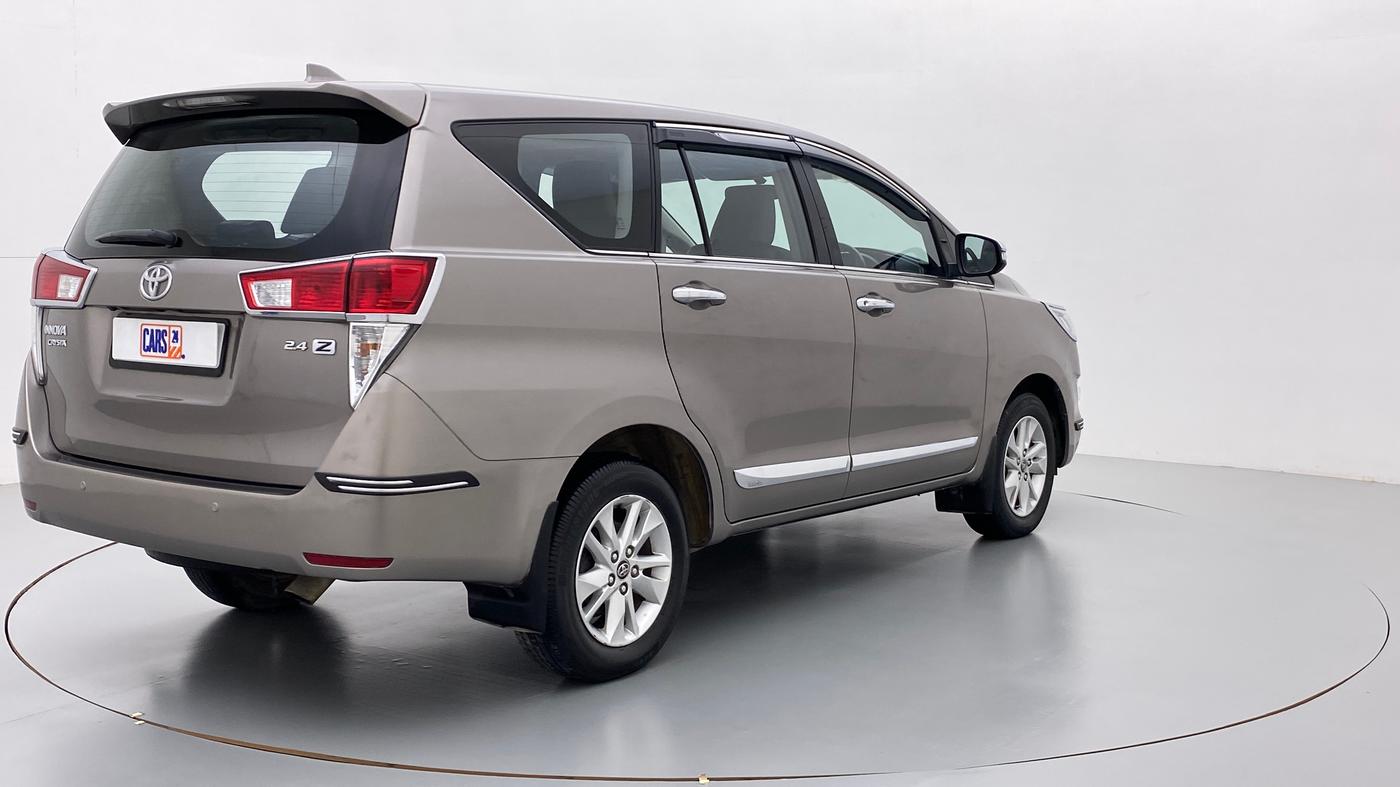 2017 Toyota Innova Crysta 2.4 ZX 7 STR, Diesel, Manual, 42,603 km, Right Back Diagonal