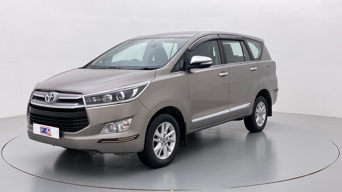 2017 Toyota Innova Crysta 2.4 ZX 7 STR, Diesel, Manual, 42,603 km, Left Front Diagonal