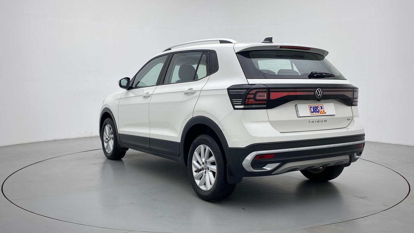 2022 Volkswagen TAIGUN HIGHLINE 1.0 TSI AT, Petrol, Automatic, 6,211 km, Left Back Diagonal
