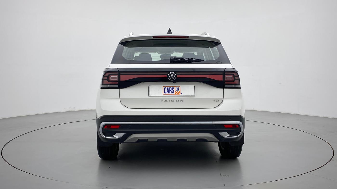 2022 Volkswagen TAIGUN HIGHLINE 1.0 TSI AT, Petrol, Automatic, 6,211 km, Back/Rear