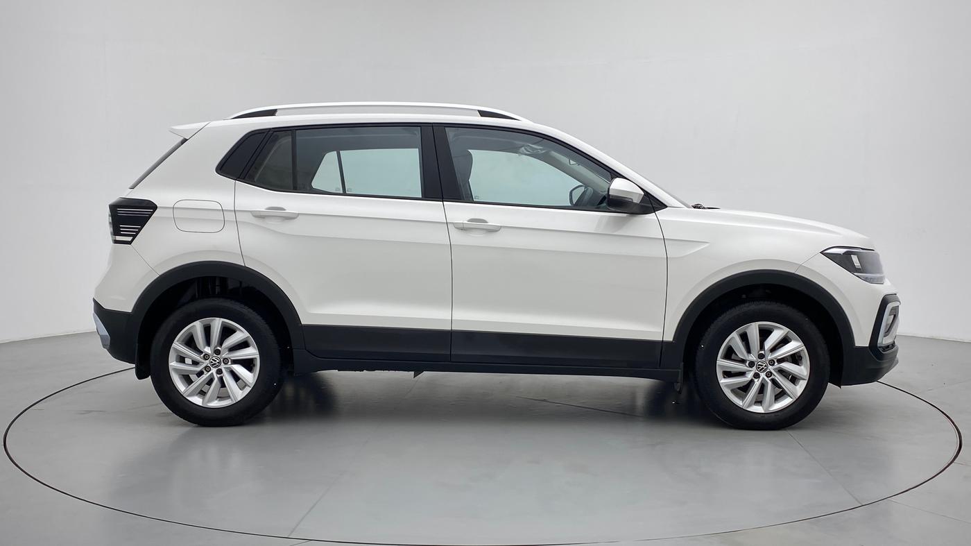 2022 Volkswagen TAIGUN HIGHLINE 1.0 TSI AT, Petrol, Automatic, 6,211 km, Right Side View
