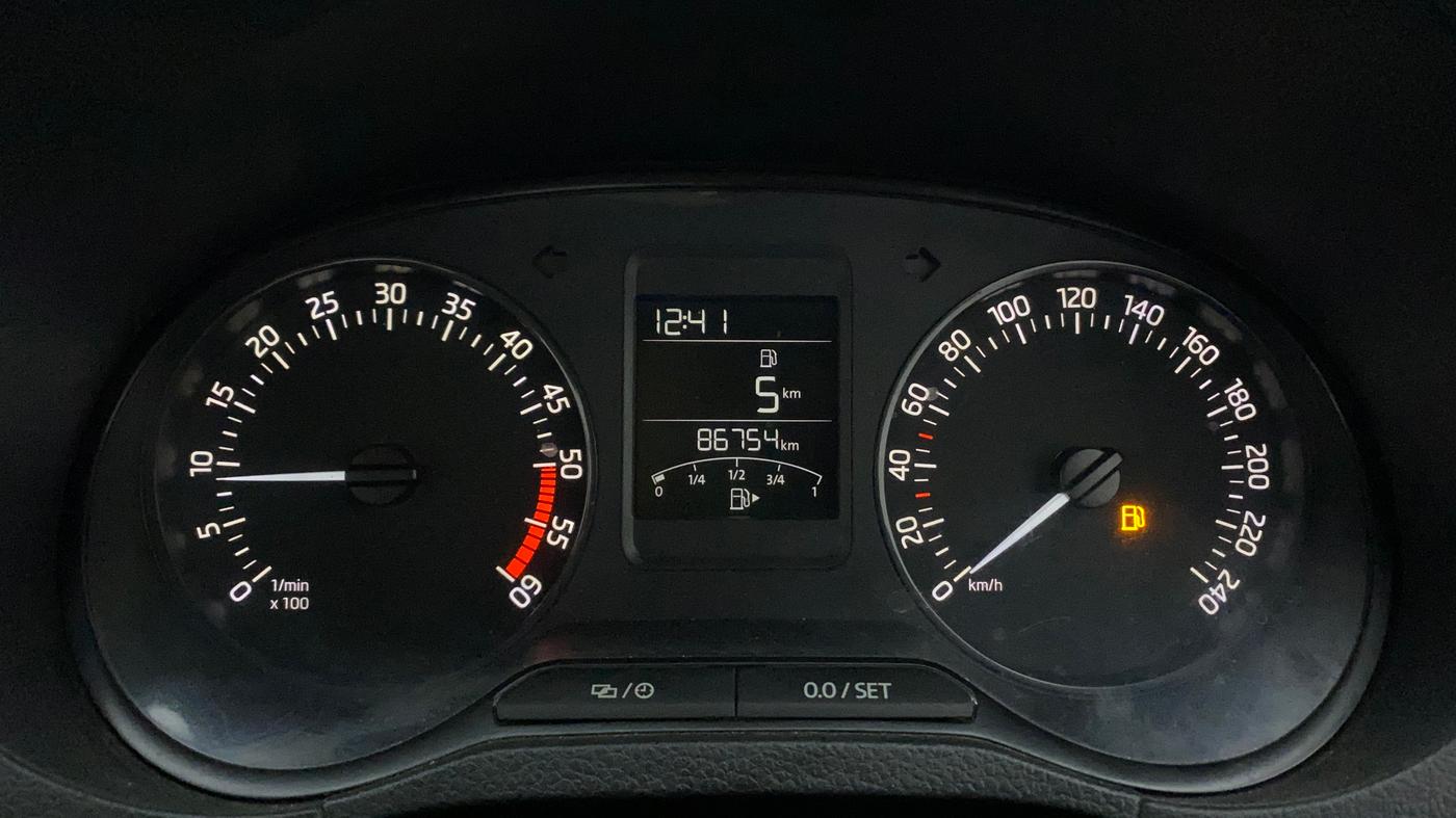2018 Skoda Rapid AMBITION 1.5 TDI, Diesel, Manual, 86,754 km, Odometer Image