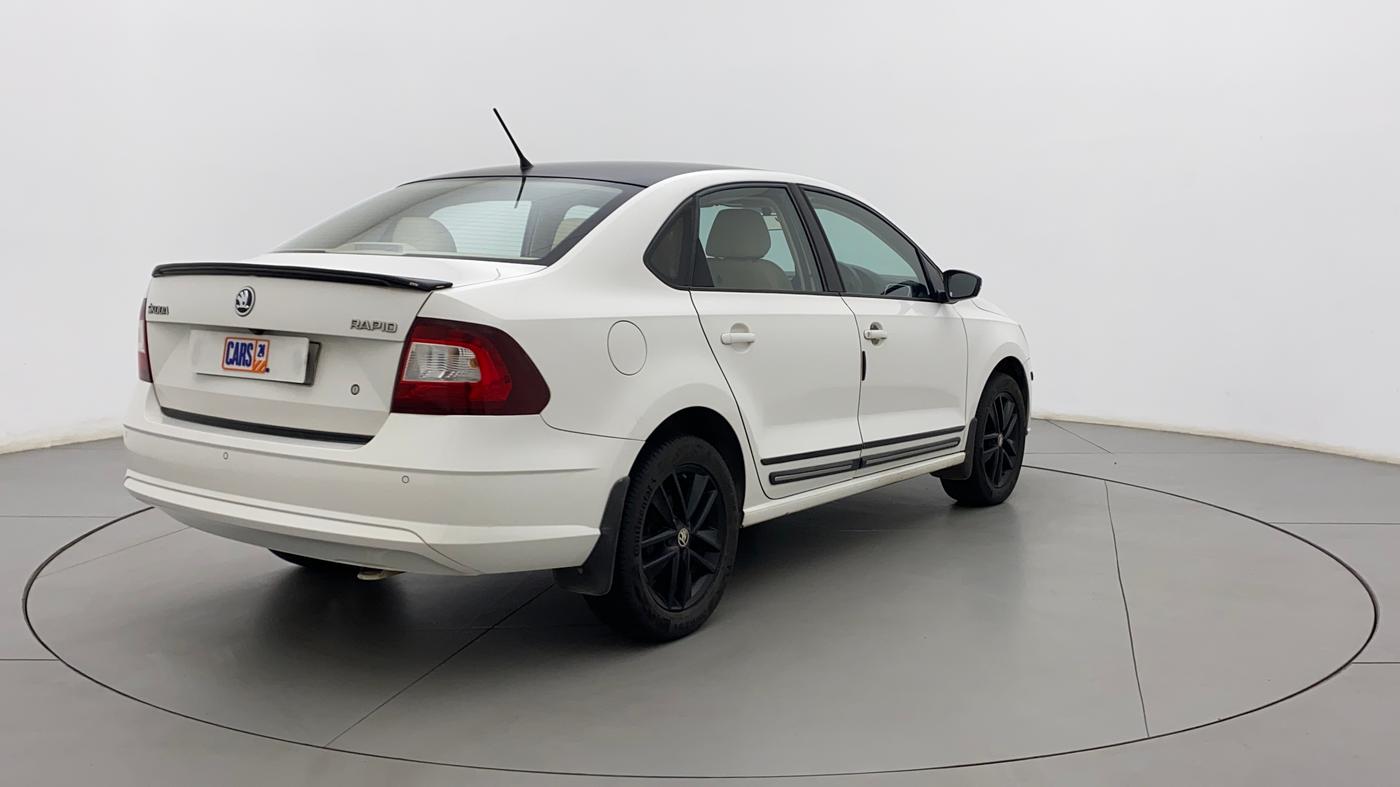 2018 Skoda Rapid AMBITION 1.5 TDI, Diesel, Manual, 86,754 km, Right Back Diagonal