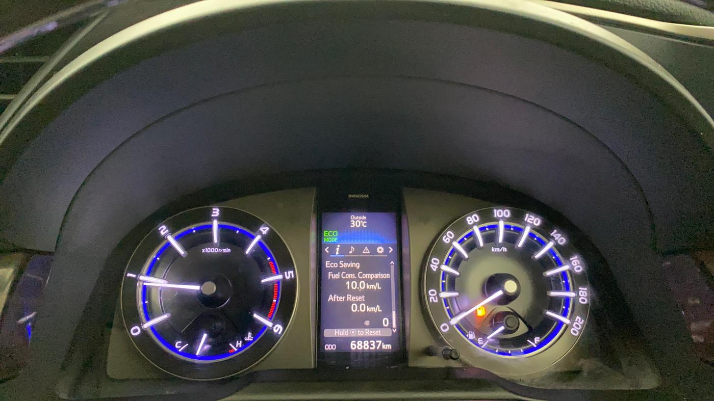 2016 Toyota Innova Crysta 2.4 VX 7 STR, Diesel, Manual, 68,815 km, Odometer Image