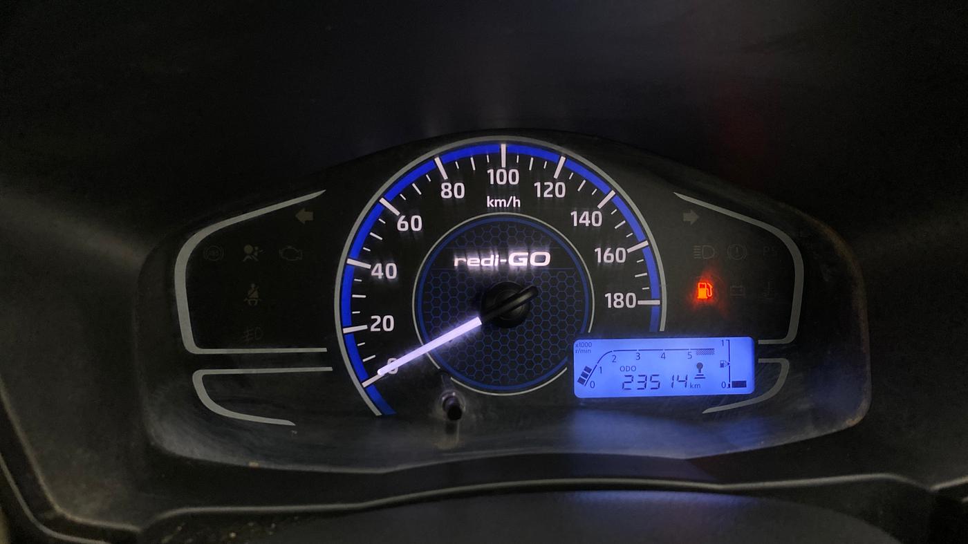 2020 Datsun Redi Go A, Petrol, Manual, 23,515 km, Odometer Image