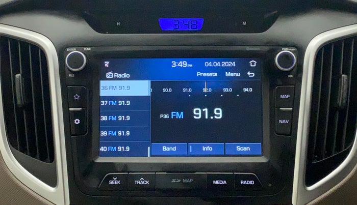 2019 Hyundai Creta SX 1.6 PETROL, Petrol, Manual, 60,378 km, Infotainment System