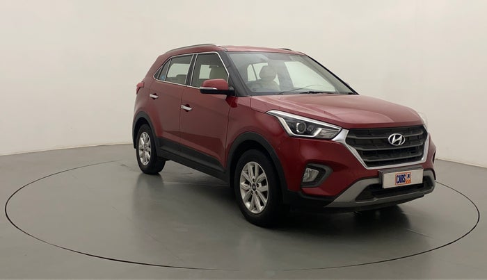 2019 Hyundai Creta SX 1.6 PETROL, Petrol, Manual, 60,378 km, Right Front Diagonal
