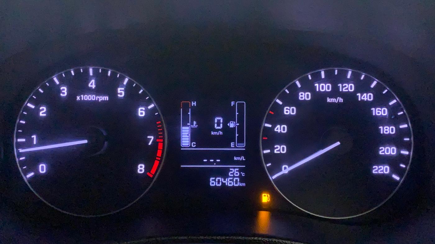 2019 Hyundai Creta SX 1.6 PETROL, Petrol, Manual, 60,378 km, Odometer Image