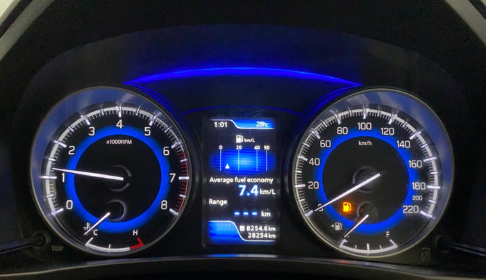 2021 Toyota Glanza G, Petrol, Manual, 28,310 km, Odometer Image