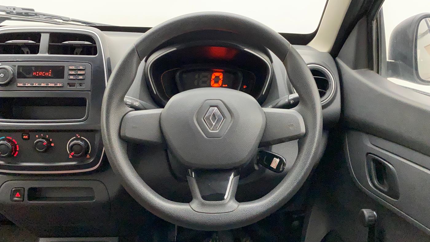 2016 Renault Kwid RXL, Petrol, Manual, 52,582 km, Steering Wheel Close Up