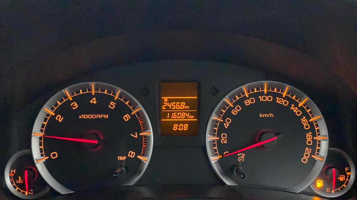 2017 Maruti Swift VXI, Petrol, Manual, 1,16,084 km, Odometer Image