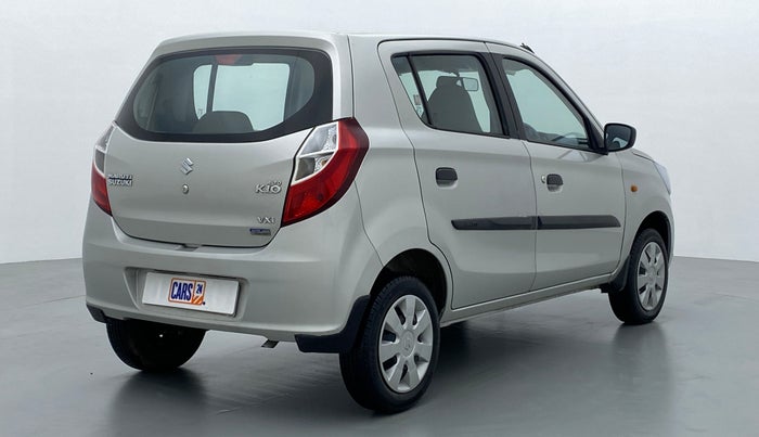 2017 Maruti Alto K10 VXI (O) AMT, Petrol, Automatic, 2,780 km, Right Back Diagonal (45- Degree) View