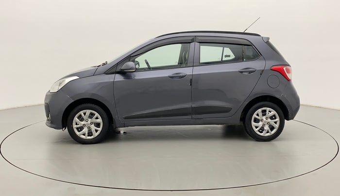 2017 Hyundai Grand i10 SPORTZ (O) 1.2 KAPPA VTVT, Petrol, Manual, 23,476 km, Left Side