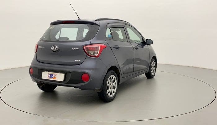 2017 Hyundai Grand i10 SPORTZ (O) 1.2 KAPPA VTVT, Petrol, Manual, 23,476 km, Right Back Diagonal
