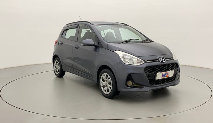 2017 Hyundai Grand i10 SPORTZ (O) 1.2 KAPPA VTVT, Petrol, Manual, 23,476 km, Right Front Diagonal