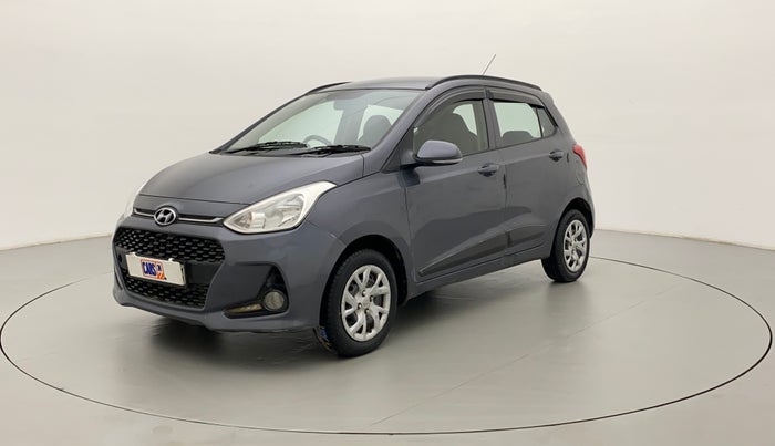 2017 Hyundai Grand i10 SPORTZ (O) 1.2 KAPPA VTVT, Petrol, Manual, 23,476 km, Left Front Diagonal